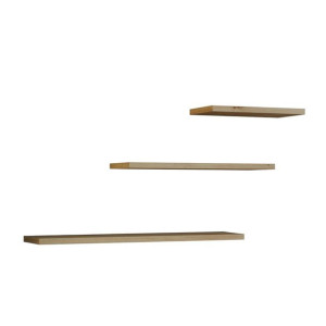 3 X Półka Wisząca Na Ściane Tobi 3p Dąb Artisan