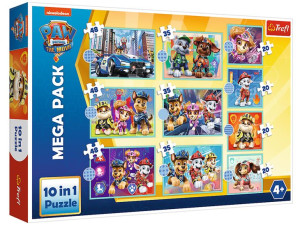 TREFL Puzzle 10w1 MEGA PSI PATROL Psy na Patrolu