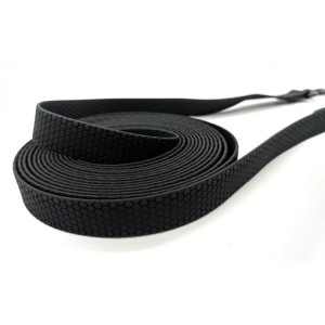 Kendog Smycz Treningowa PVC/TPU Wodoodporna 16 mm / 5 Metrów Czarna