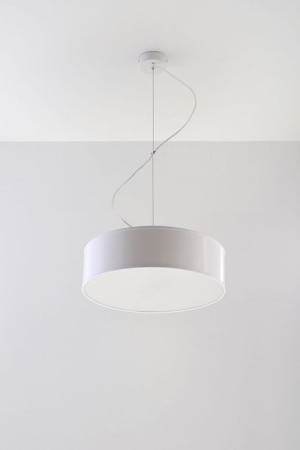 Arena 35 lampa wisząca 2-punktowa biała SL.0117 Sollux