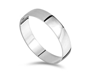 Obrączka Ślubna Klasyczna Wąska 5mm Srebro 925 R19