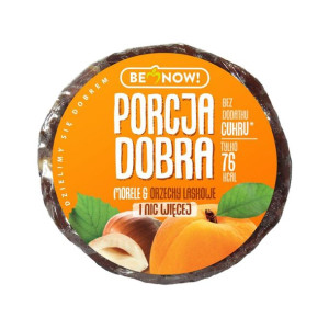 Porcja Dobra krążek o smaku morelowo-orzechowym 25 g