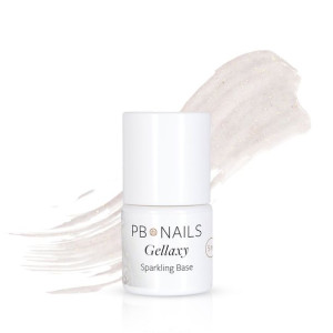 Pb Nails Baza Hybrydowa Sparkling Base Bianco 5Ml