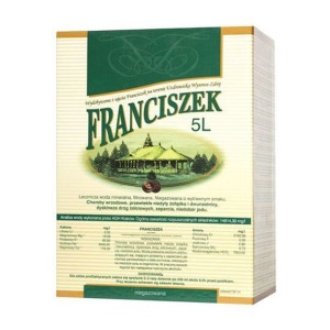 Lecznicza woda mineralna Franciszek 5l