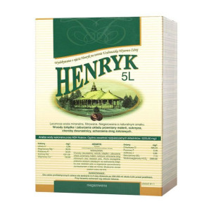 Lecznicza woda mineralna Henryk 5l