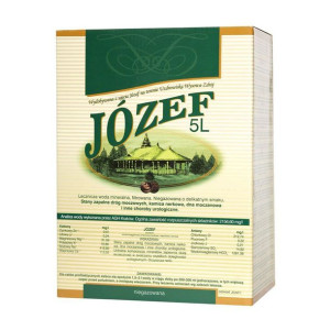 Lecznicza woda mineralna Józef 5l