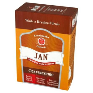 Woda Lecznicza w Kartonie Jan Oczyszczenie 3 l - Krynica
