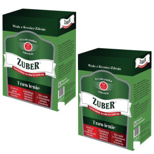 Zuber Naturalna woda lecznicza trawienie 3 l x 2 sztuk