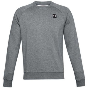 Bluza męska under armour rival fleece crew szara 1357096 012