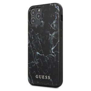 Guess Marble - Etui Iphone 12 Pro Max (czarny)
