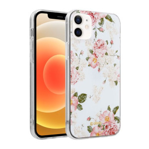 Crong Flower Case - Etui Iphone 12 Mini (wzór 02)