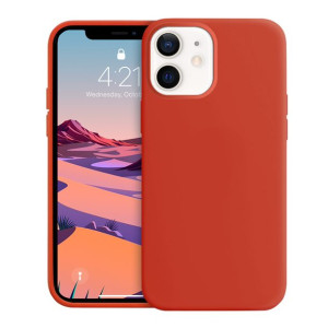 Crong Color Cover - Etui Iphone 12 Mini (czerwony)