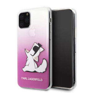 Karl Lagerfeld Choupette Fun Sunglasses - Etui Iphone 11 Pro (różowy)