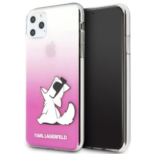 Karl Lagerfeld Choupette Fun Sunglasses - Etui Iphone 11 Pro Max (różowy)