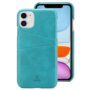 Crong Neat Cover - Etui Iphone 11 Pro Z Kieszeniami (zielony)