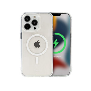 Crong Clear Mag Cover - Etui Iphone 13 Pro Max Magsafe (przezroczysty)
