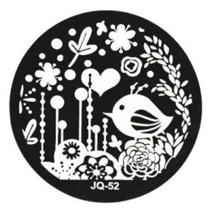 Blaszka Do Stempelków Paznokci Okrągła Jq52