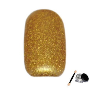 Pyłek do zdobień złoty nr 4419+Aplikator