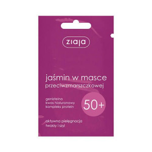 Ziaja Jaśmin w w masce przeciwzmarszczkowej 50+