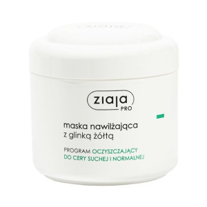 Ziaja Pro Maska Nawilżająca Z Glinką Żółtą 200ml