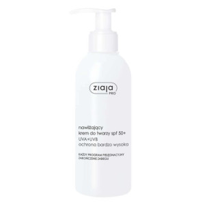 Ziaja Pro Nawilżający Krem Do Twarzy Spf50+