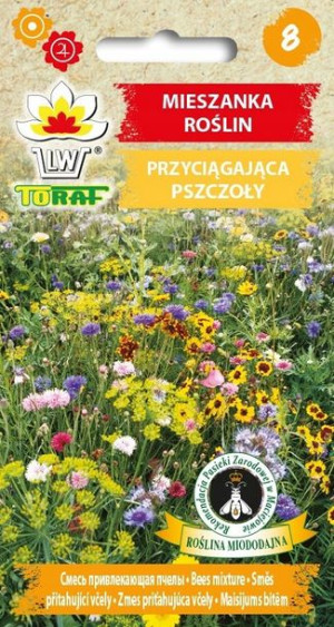 TORAF KWIATY Mieszanka roślin przyciągająca pszczoły 2g