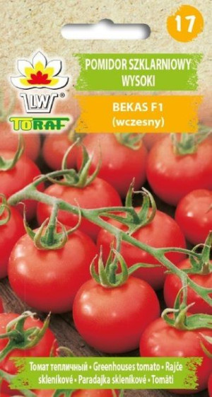 TORAF Nasiona Pomidor szklarniowy Bekas F1 0,2g