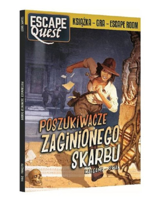 Egmont EGMONT Ksiazka Gra Escape Quest: Poszukiwacze