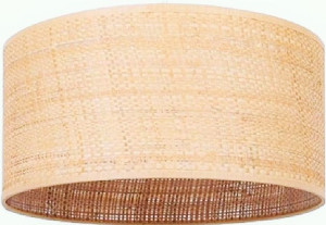 Abażur Klosz Średnica 40 Cm Rattanowy