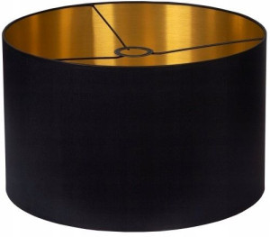 Abażur KOZ-POL 40 cm E27 czarno/złoty