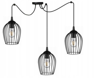 Lampa Wisząca Pająk 3,,opal"
