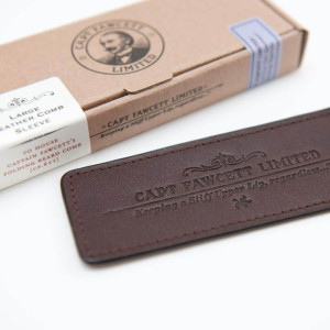 CAPT FAWCETT Etui na Grzebień do Brody 82T SKÓRA