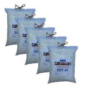 Wosk Sojowy Soy41 AAK do świec 100% soi noGMO 5kg