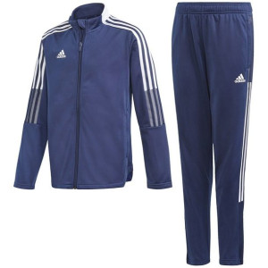 Dres adidas TIRO 21 Suit Junior GP1026 - GRANATOWY; 140 CM