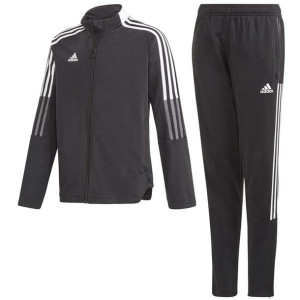 Dres adidas TIRO 21 Suit Junior GP1027 - CZARNY; 140 CM