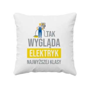 Tak wygląda elektryk najwyższej klasy - Poduszka dla elektryka
