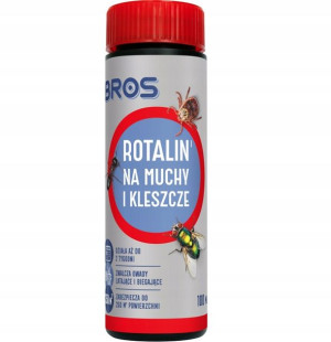 BROS Rotalin Oprysk na muchy i kleszcze 100ml