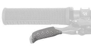 LIZARDSKINS DSP Lever Grip - Platinum Gray 0.5 mm (2 zestawy po 2 szt.) (NE