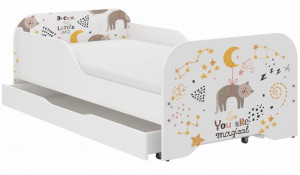 Łóżko dziecięce MIKI 160x80  KOTEK