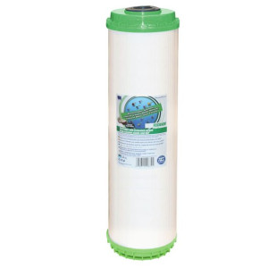 FCCBKDF20BB 10" wkład węglowy (kokos) z KDF - typ Big Blue - AQUAFILTER
