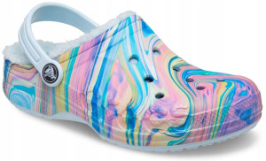 Dziecięce Ocieplane Chodaki Crocs Baya Lined 32-33