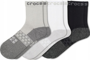 3 X Bawełniane Skarpety Damskie Crocs Solid 35-37
