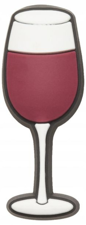 Przypinka Crocs Jibbitz Pin Do Butów Wine Glass