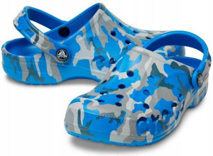Damskie Buty Chodaki Crocs Baya Printed Clog 36,5