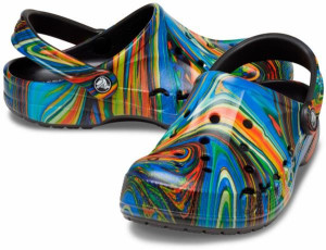 Damskie Buty Chodaki Crocs Baya Printed Clog 39,5