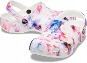 Damskie Buty Chodaki Crocs Classic Tie Dye 38,5