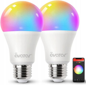 Żarówki Wifi E27 Avatar Multikolorowe 8w Zestaw