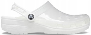 Buty Klapki Chodaki Męskie Crocs Translucent 46,5
