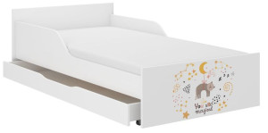 Łóżko dziecięce PUFI 180x90 KOTEK