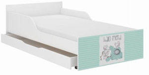 Łóżko dziecięce PUFI 180x90 PRZYJACIELE